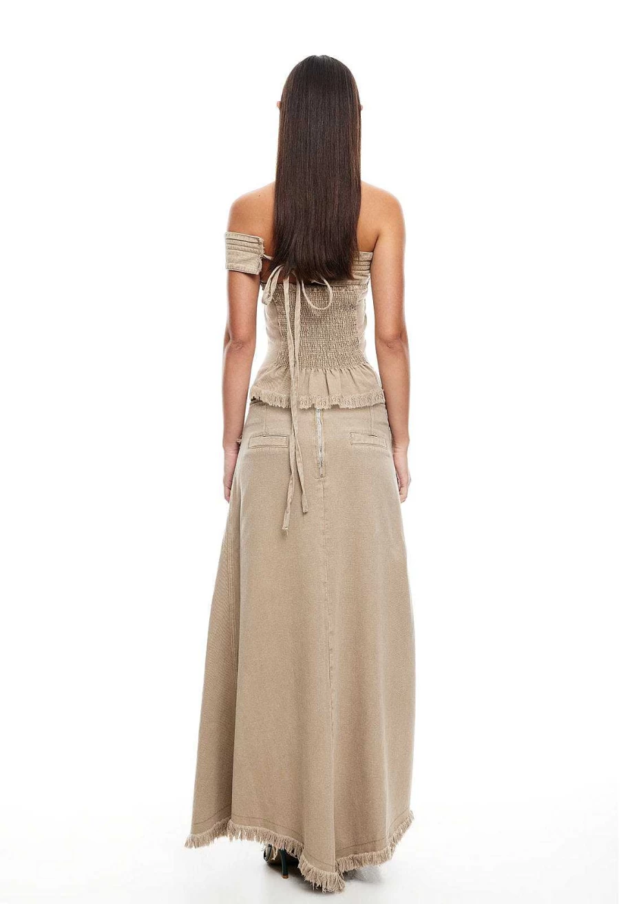 Madame Denim Top
